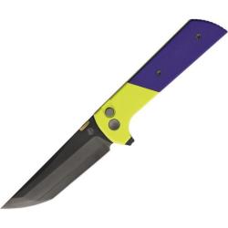 Couteau North Mountain Blade Chop 2 Lame Acier SLD-Magic Manche G10 Button Lock NMB2407PRGRD