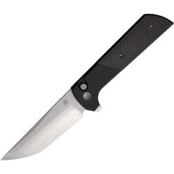 Couteau North Mountain Blade Chop 2 Lame Acier SLD-Magic Manche Carbone Button Lock NMB2407CF