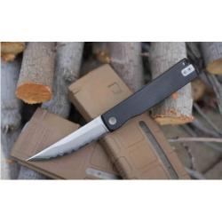 Couteau North Mountain The Kaiken G10 Lame Tanto Acier SLD-Magic Manche G10 Linerlock NMB250222