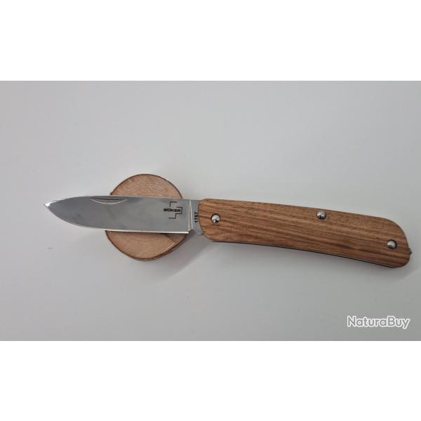 Couteau B�KER Plus Tech-Tool Zebrawood