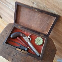 pistolet a percussion AUGUSTE FRANCOTTE