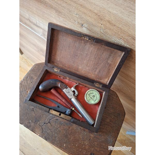 pistolet a percussion AUGUSTE FRANCOTTE