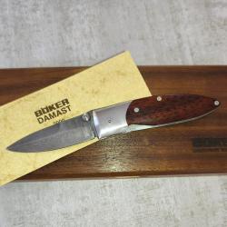 B&Ouml;KER DAMAST 2000 n&deg;387/999 - Damas 300 couches - Coffret & certificat