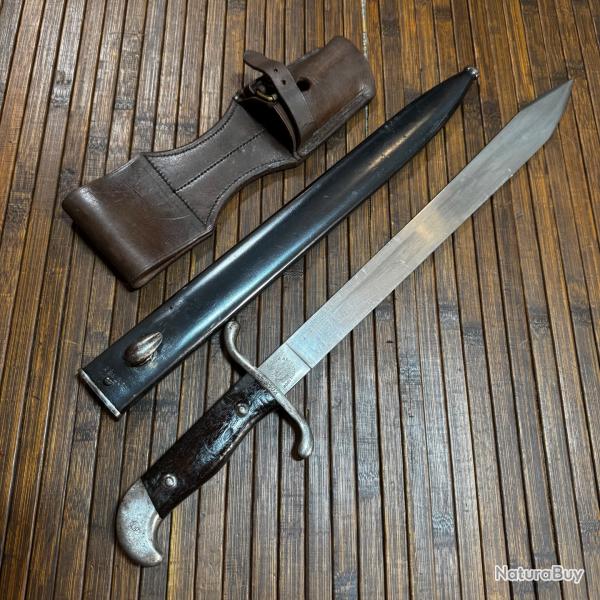 SUPERBE GLAIVE ARGENTIN MOD�LE 1909 FABRICATION WEYERSBERG KIRSCHAUM & CO SOLINGEN WW1 COMPLET