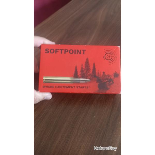 Munitions GECO SOFPOINT CAL 9,3X62