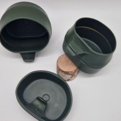 Gobelet pliant FOLD-A-CUP olive 250ml