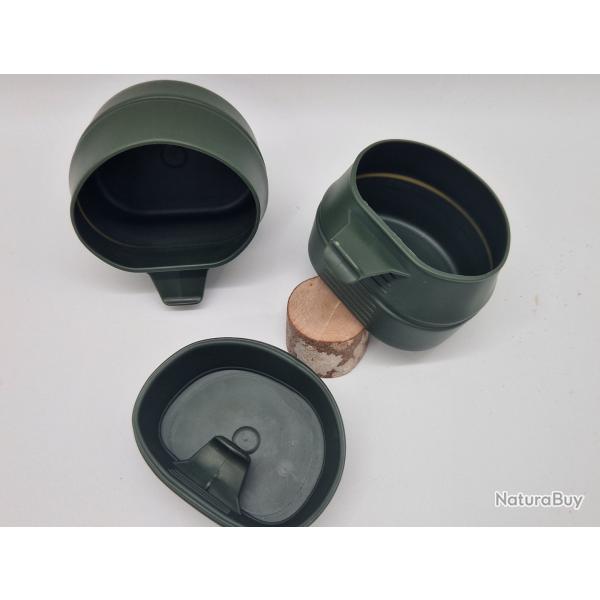 Gobelet pliant FOLD-A-CUP olive 250ml