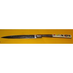 COUTEAU CORSE VENDETTA , TAILLE 43 CM LAME 19,5 CM , POIDS 285 GRAMMES  , BON ETAT&nbsp; VOIR PHOTOS . PO