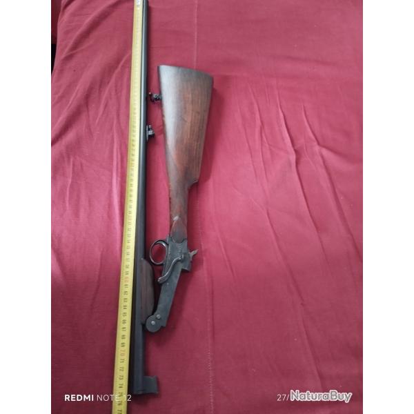 Fusil pliant fabrication belge calibre 410/50