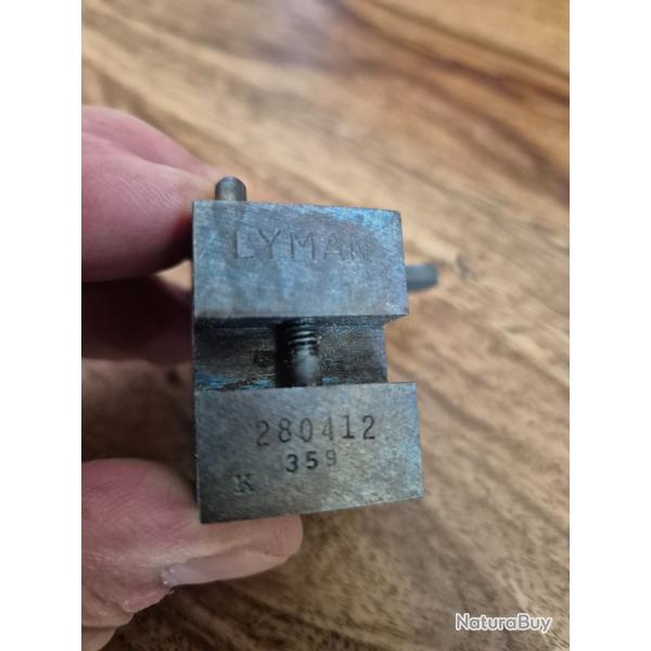 Moule lyman 280412 pour calibre .270