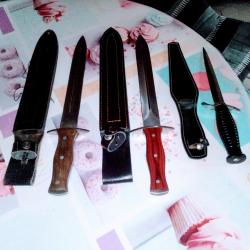 Avant 3 dagues de chasse tr&egrave;s bon &eacute;tat