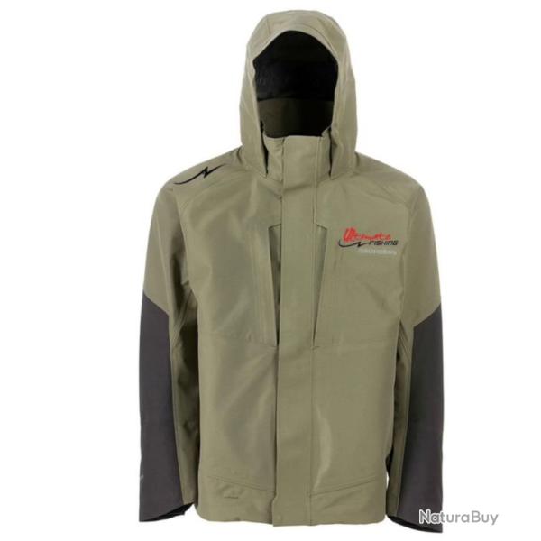 Veste Grund�ns Buoy X Ultimate Fishing GORE-TEX - Deep Lichen Green - Imperm�able