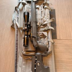 Weatherby Vanguard GRS calibre .308 Win + lunette Waldberg 3-12x56 IR + valise Savior Excellent &eacute;tat