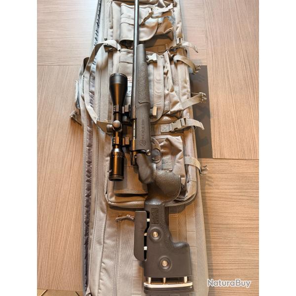 Weatherby Vanguard GRS calibre .308 Win + lunette Waldberg 3-12x56 IR + valise Savior Excellent �tat