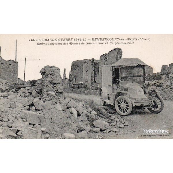Carte Postale Ancienne - La Grande Guerre 1914-17 - Rembercourt-aux-Pots (Meuse) -N�8779