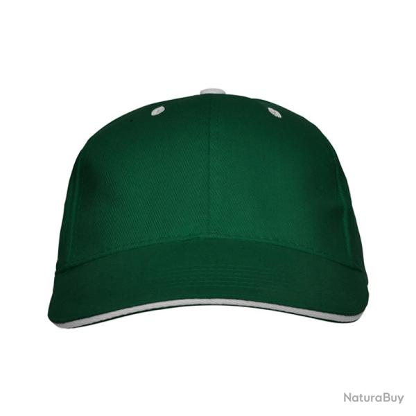 CASQUETTE VERTE FONCEE