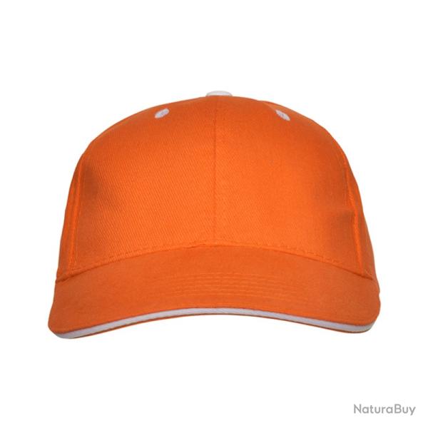 CASQUETTE ORANGE LOISIRS