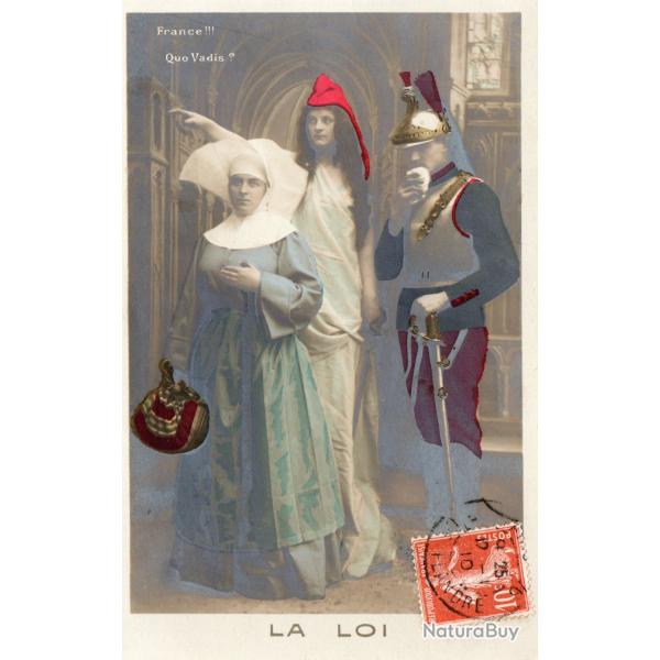 Carte postale ancienne - La Loi -N�8786