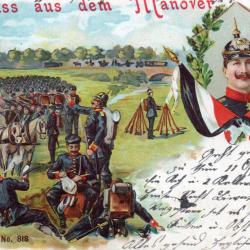 Carte postale militaire allemande ancienne -N&deg;8787