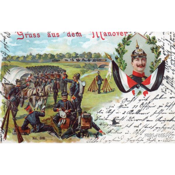Carte postale militaire allemande ancienne -N�8787