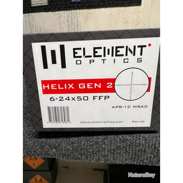 Je vends lunette �l�ment Optics 6-24x50