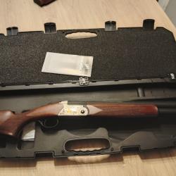 Fusil Superpos&eacute; Huglu Eagle - Grav&eacute; Perdrix/Faisan - 12