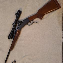 Superbe carabine kipplauf Alpine de marque Gaucher cal 6.5x57 R