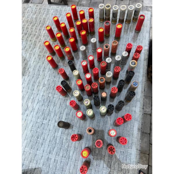 Lot ancienne cartouche 12 et 16