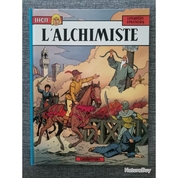 BD Jhen, L'Alchimiste par J. Martin et J. Pleyers Casterman