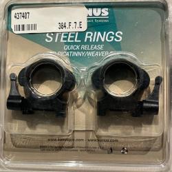 Colliers Acier KONUS #7407 Quick Release 25.4mm (1") Medium - NEUF SOUS BLISTER