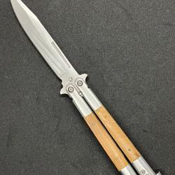 Couteau pliant papillon Balisong
