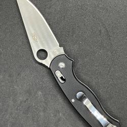 Couteau pliant Ganzo g10 noir