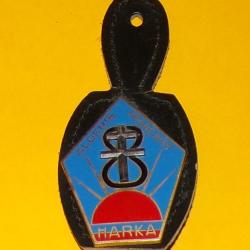 LEGION : HARKA 8 - 13&deg; D.B.L.E, retirage 76 , pentagone bleu croix de Lorraine sur 8 noir soleil rou