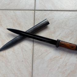 Ba&iuml;onnette espagnole m43
