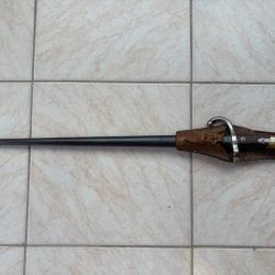 Ba&iuml;onnette de fusil gras compl&egrave;te