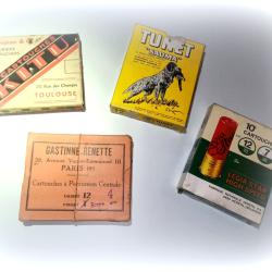 Boite anciennes KITU , TUNET , LEGIA STAR , GASTINE-RENETTE