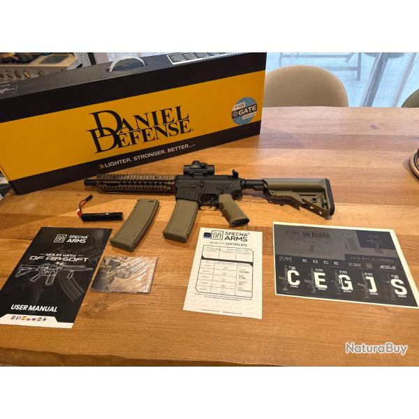 M4 Specna Arms SA-E19-BR Edge Series - �tat proche du neuf - Viseur + accessoires