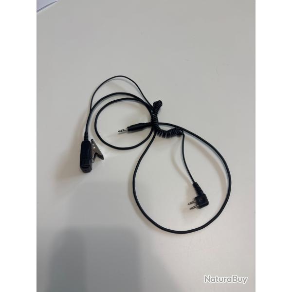 C�ble micro pour casque SportTac