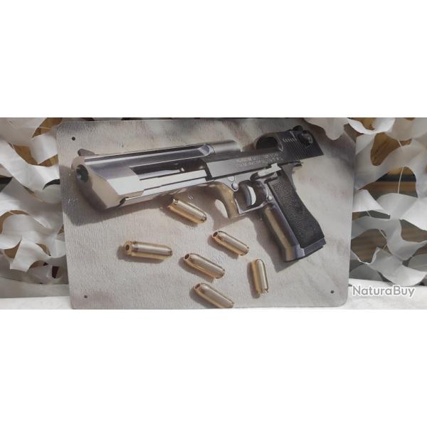 Plaque deco Desert Eagle