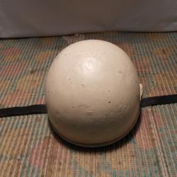 casque  FRANCE  MOD 45  BLANC(renforcer) JANNE D ARC