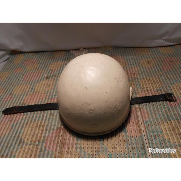 casque  FRANCE  MOD 45  BLANC(renforcer) JANNE D ARC