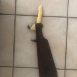 Crosse d'&eacute;paule pour poudre noire