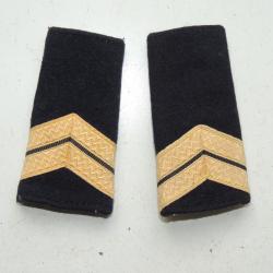 MARINE NATIONALE :  EPAULETTES MANCHONS -  MAITRE - IDEM W.W.2  -