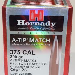 Ogives Hornady Cal. 375 390GR A-TIP MATCH