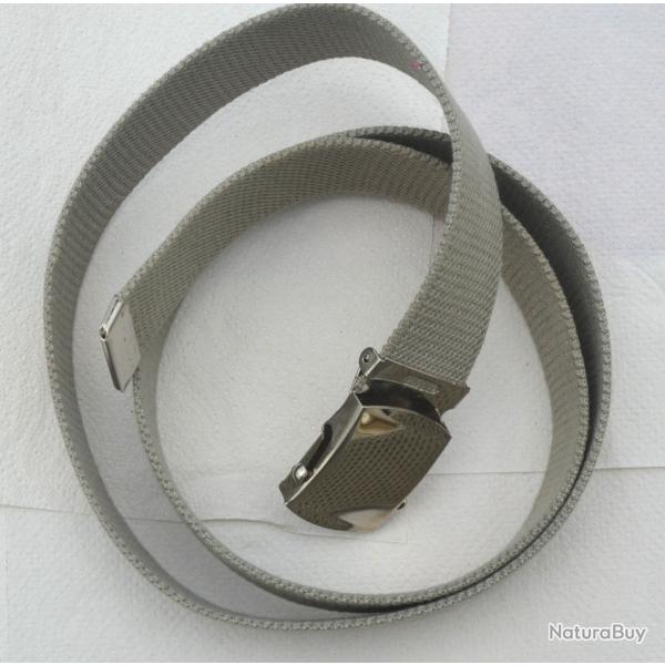 Ceinture arm�e fran�aise toile beige