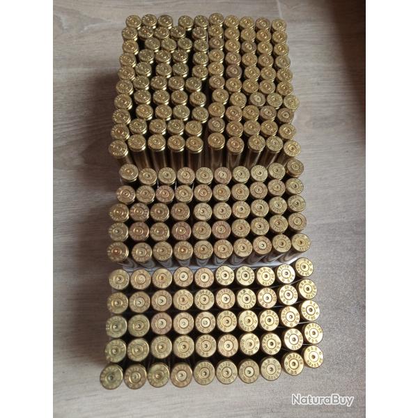 200 �tuis 6,5x55 S&B tir�es 1 fois..