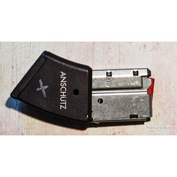 Chargeur ANSCHUTZ 22 Lr pour carabine 1761 APR PRS canon de 54,5 cm