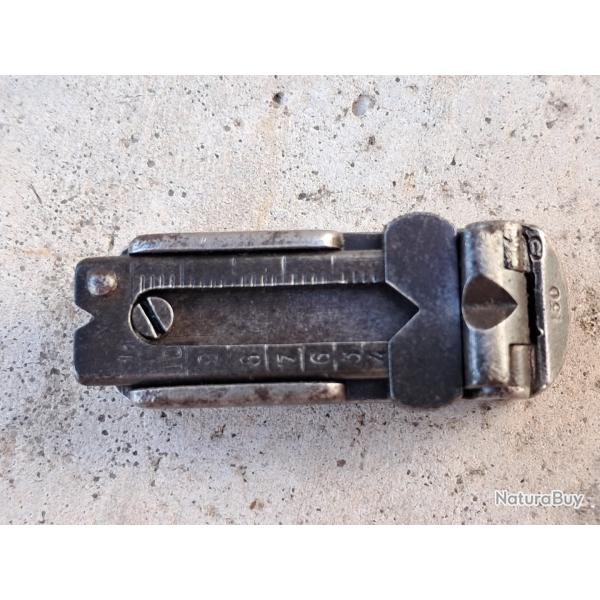 Hausse fusil Gras cavalerie Chassepot