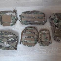 Lot de poches molle airsoft #1
