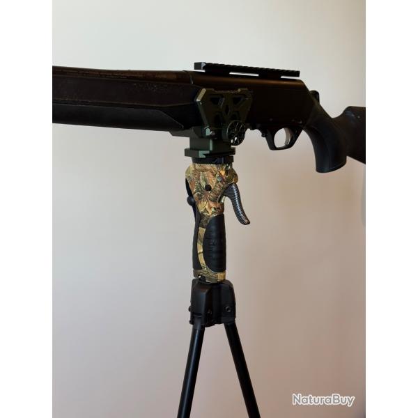M�choire de maintien carabine, tr�pied, tir sportif